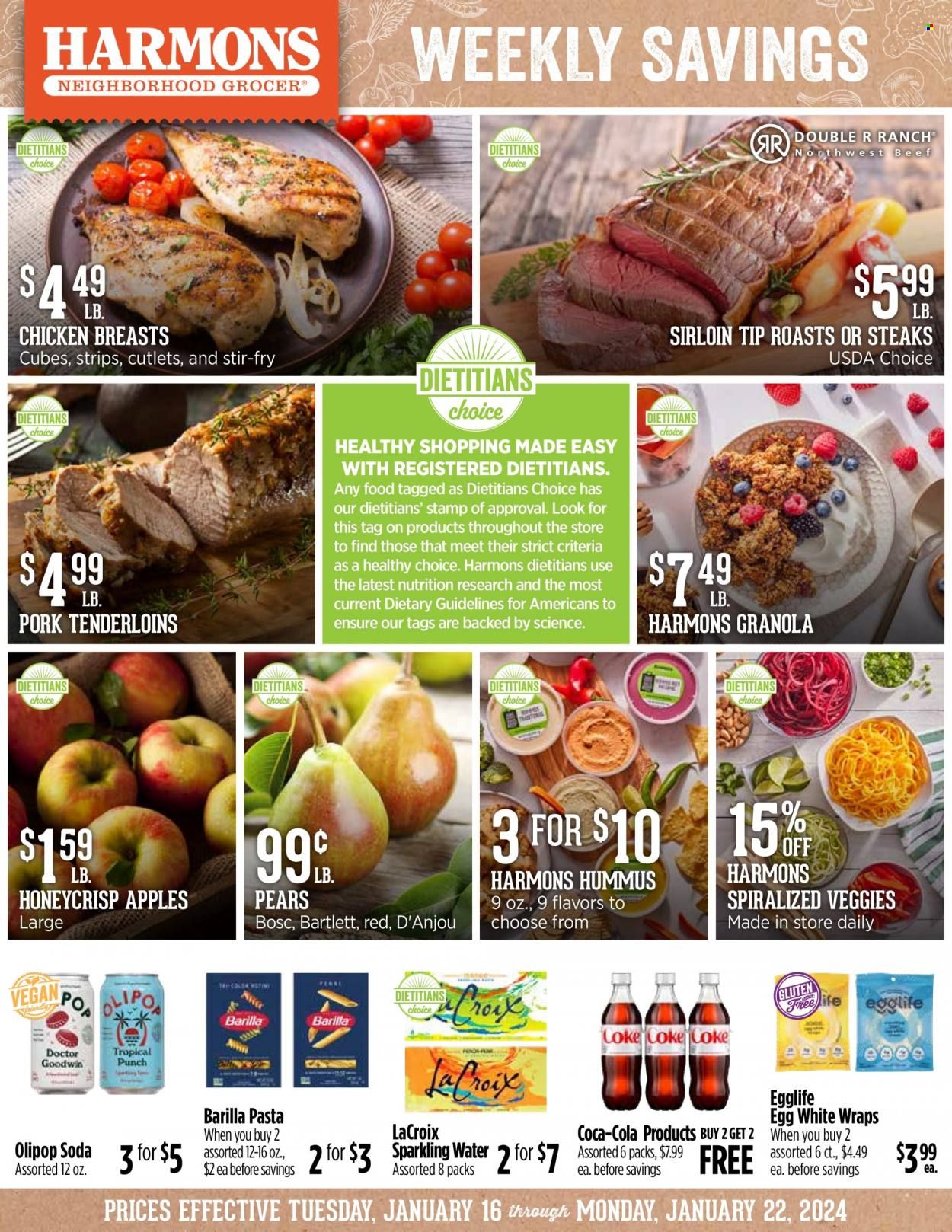 Harmons (UT) Weekly Ad Flyer Specials January 16 to January 22, 2024