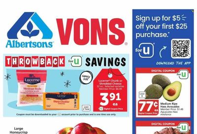 Vons (CA) Weekly Ad Flyer Specials January 10 to January 16, 2024