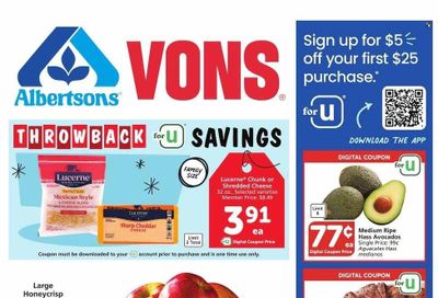 Vons (CA) Weekly Ad Flyer Specials January 10 to January 16, 2024