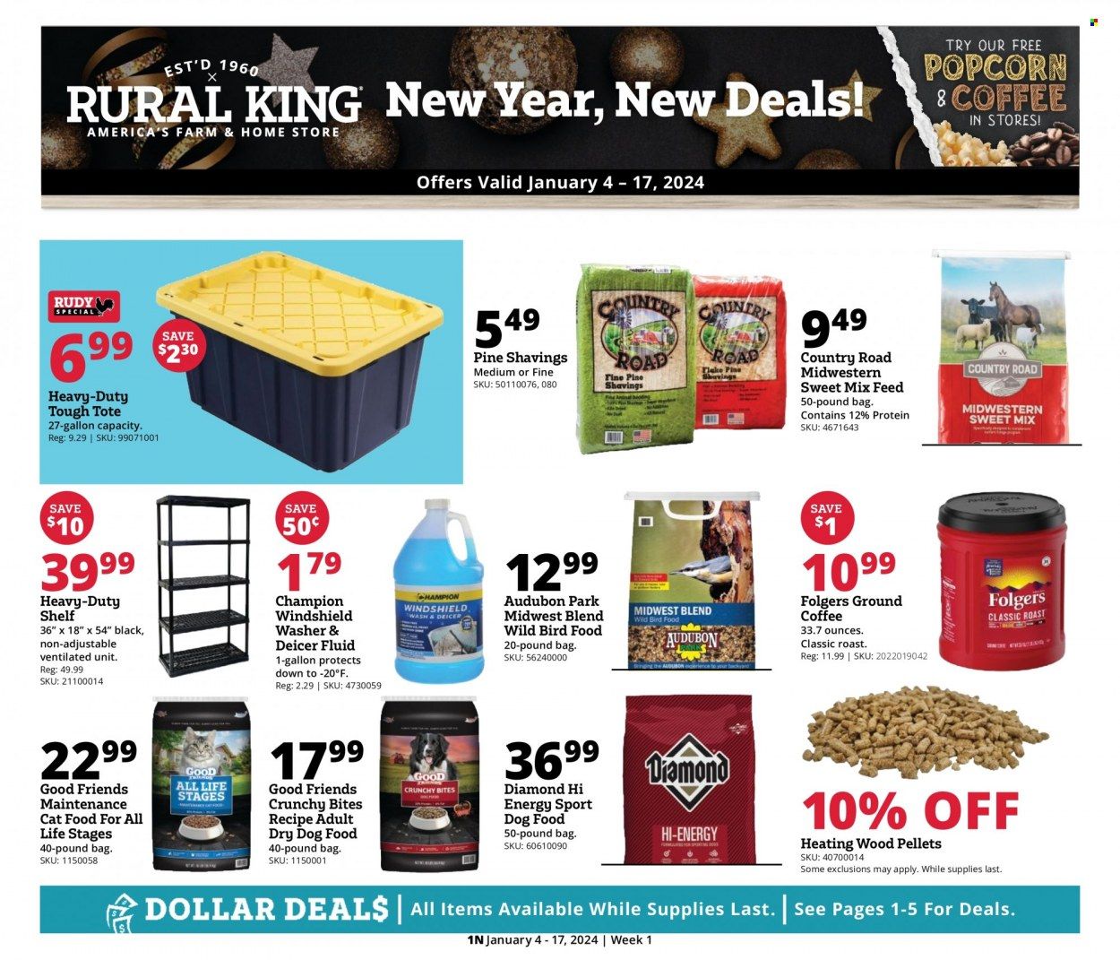 Rural King Weekly Ad Flyer Specials January 4 to January 17, 2024