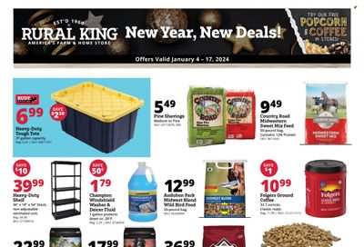 Rural King Weekly Ad Flyer Specials January 4 to January 17, 2024