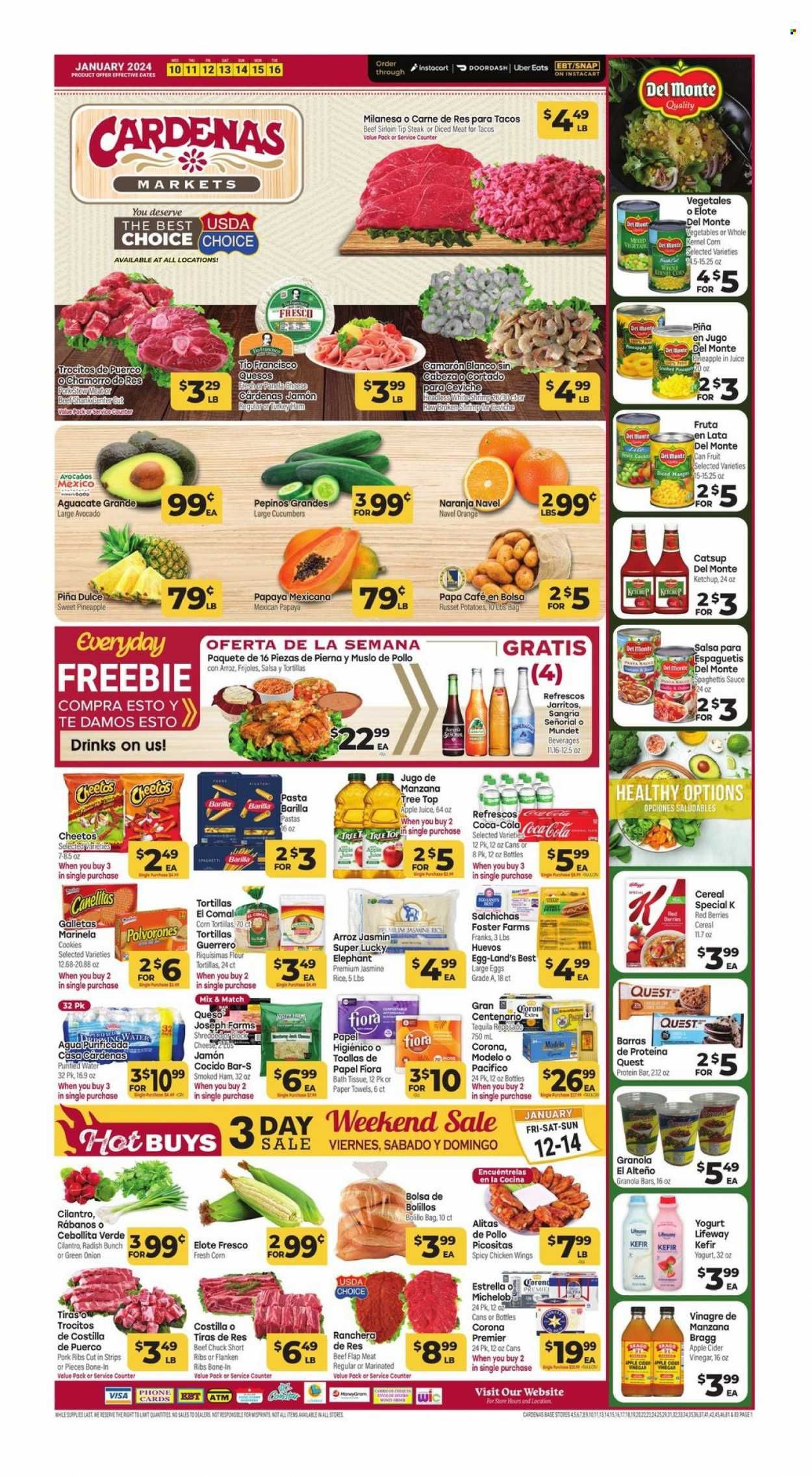 Cardenas (CA, NV) Weekly Ad Flyer Specials January 10 to January 16, 2024