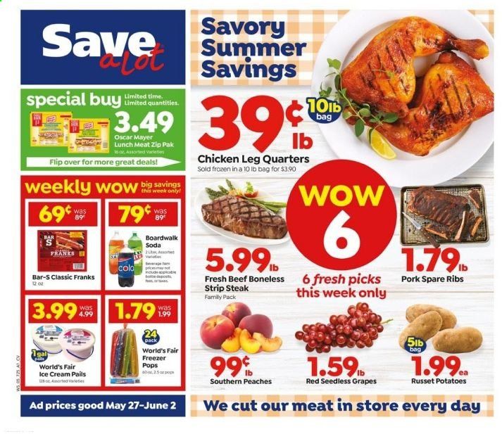 Save a Lot Weekly Ad & Flyer May 27 to June 2