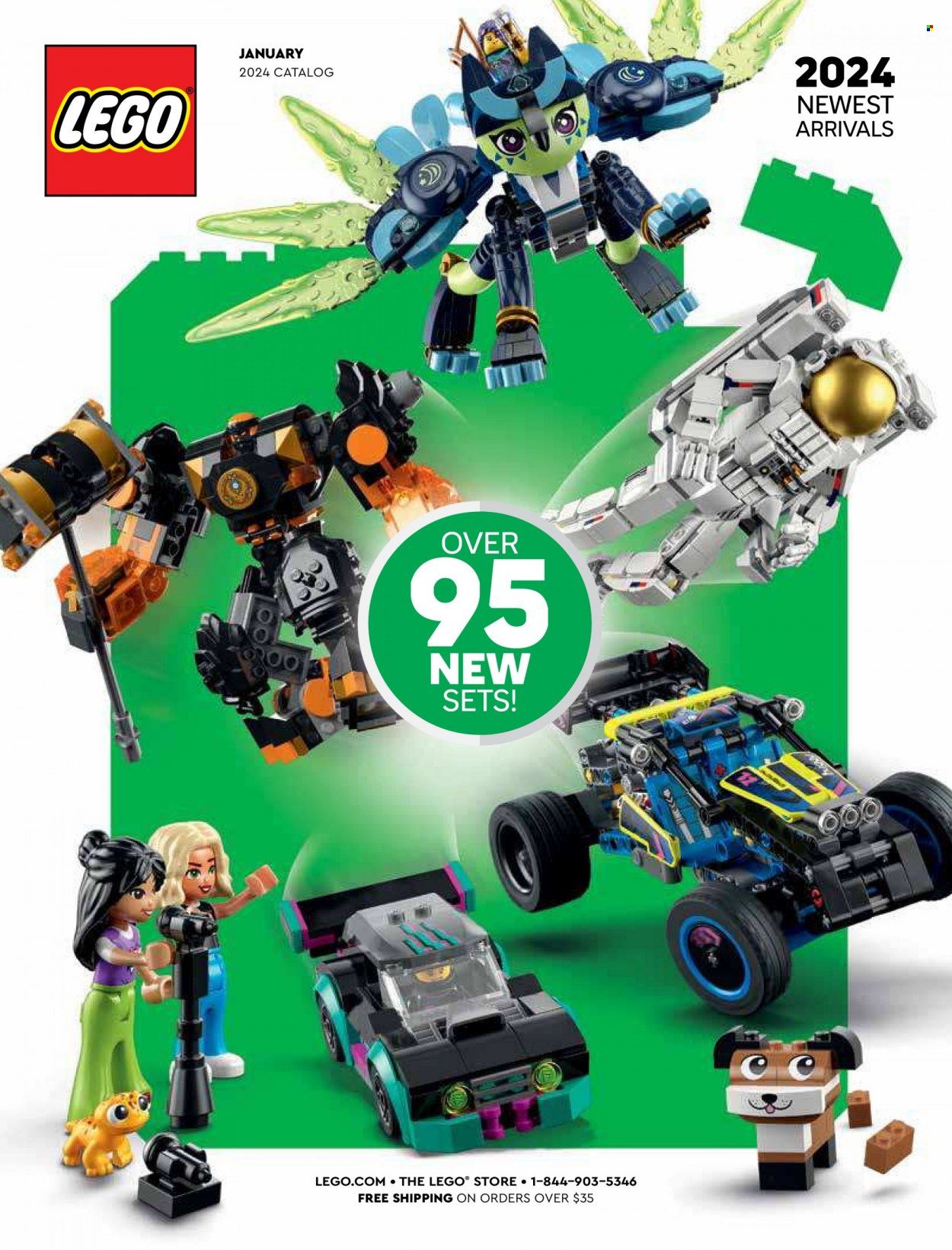 LEGO Weekly Ad Flyer Specials January 1 to January 31, 2024