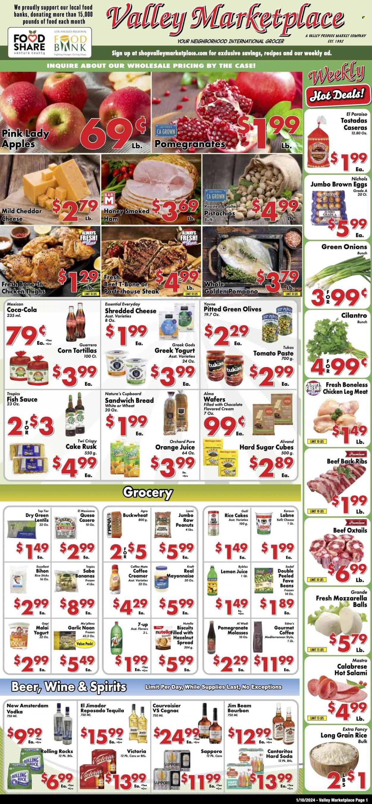Valley Marketplace (CA) Weekly Ad Flyer Specials January 10 to January 16, 2024