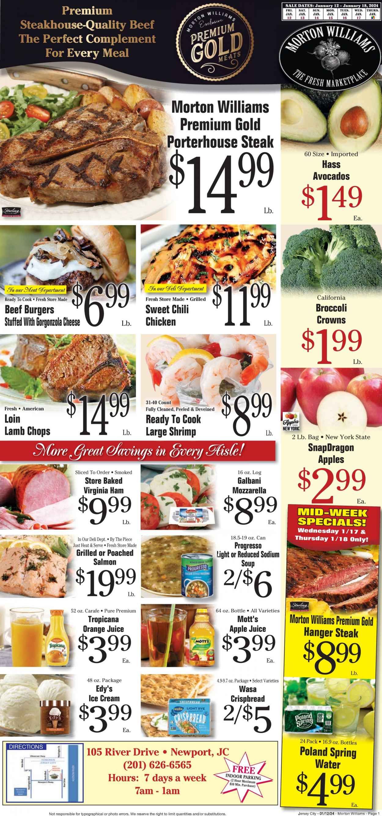 Morton Williams (NJ) Weekly Ad Flyer Specials January 12 to January 18, 2024