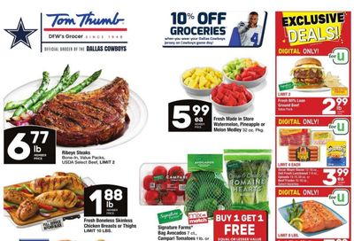 Tom Thumb (TX) Weekly Ad Flyer Specials January 10 to January 16, 2024