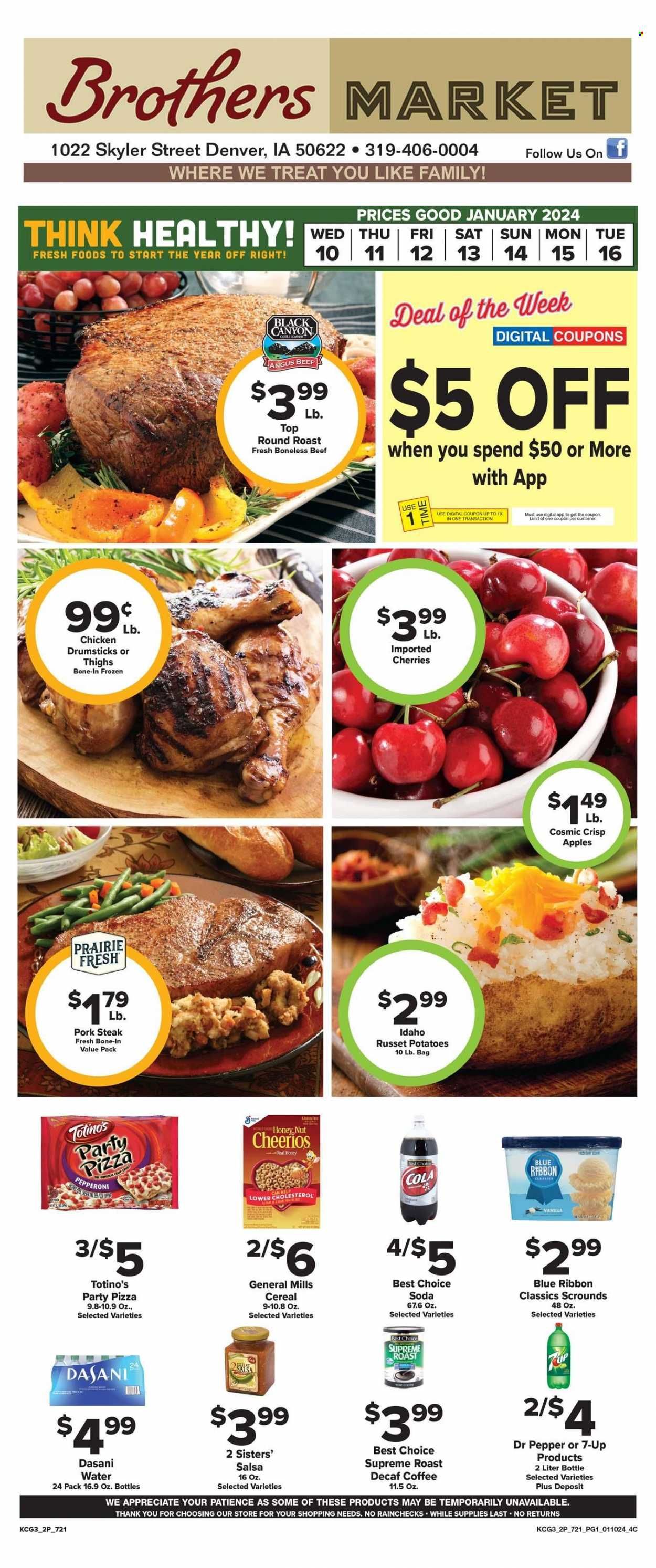 Brothers Market (IA, KS, MO) Weekly Ad Flyer Specials January 10 to January 16, 2024