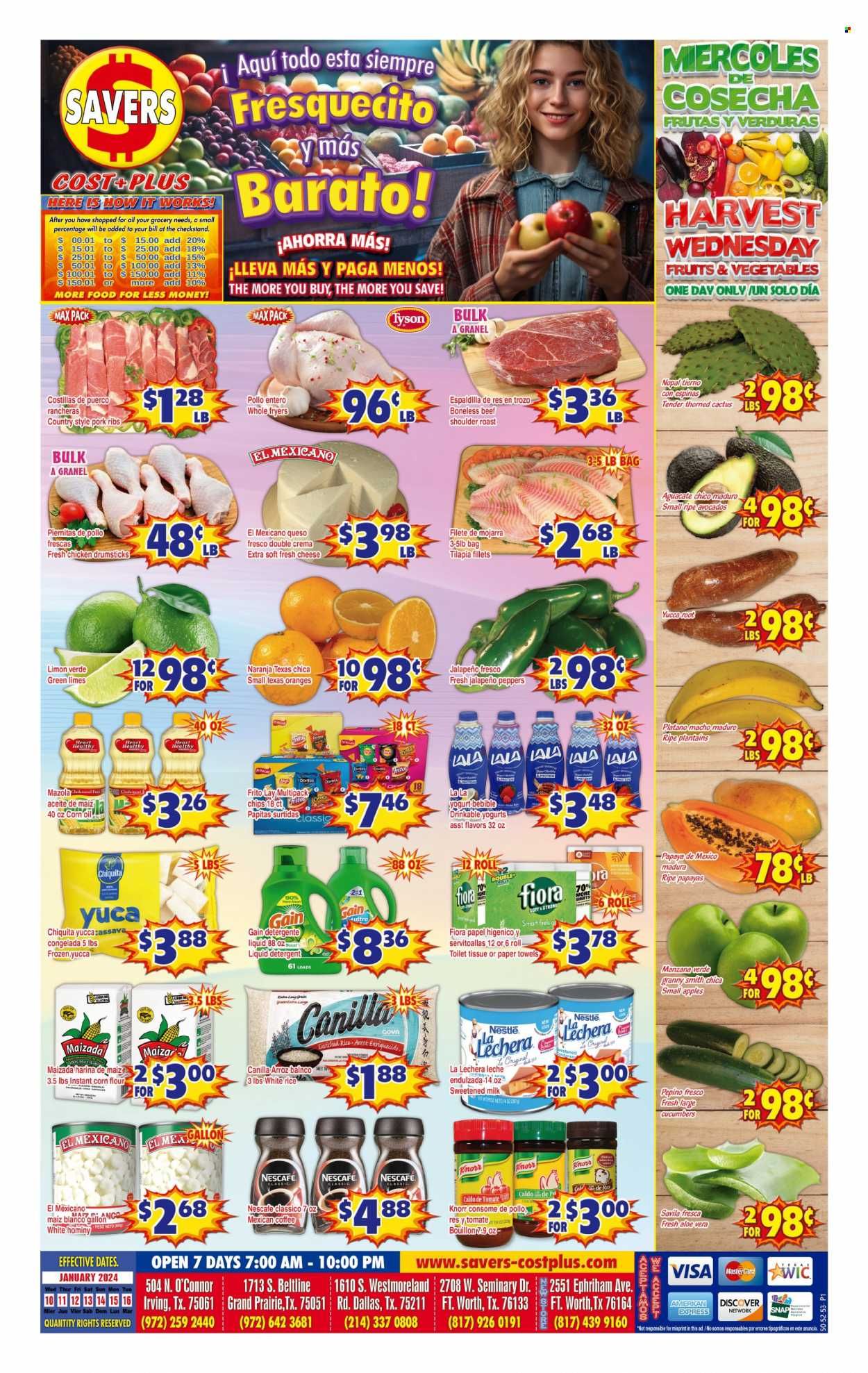 Savers Cost Plus (TX) Weekly Ad Flyer Specials January 10 to January 16, 2024