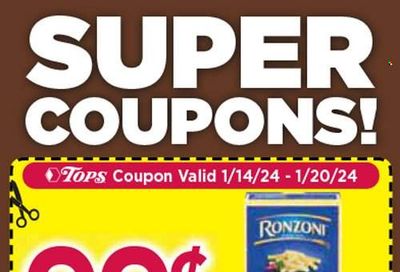 Tops Weekly Ad Flyer Specials January 14 to January 20, 2024