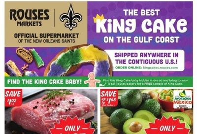 Rouses Markets (LA) Weekly Ad Flyer Specials January 17 to January 24, 2024