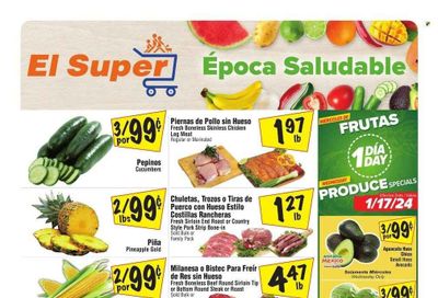 El Super (AZ) Weekly Ad Flyer Specials January 17 to January 23, 2024