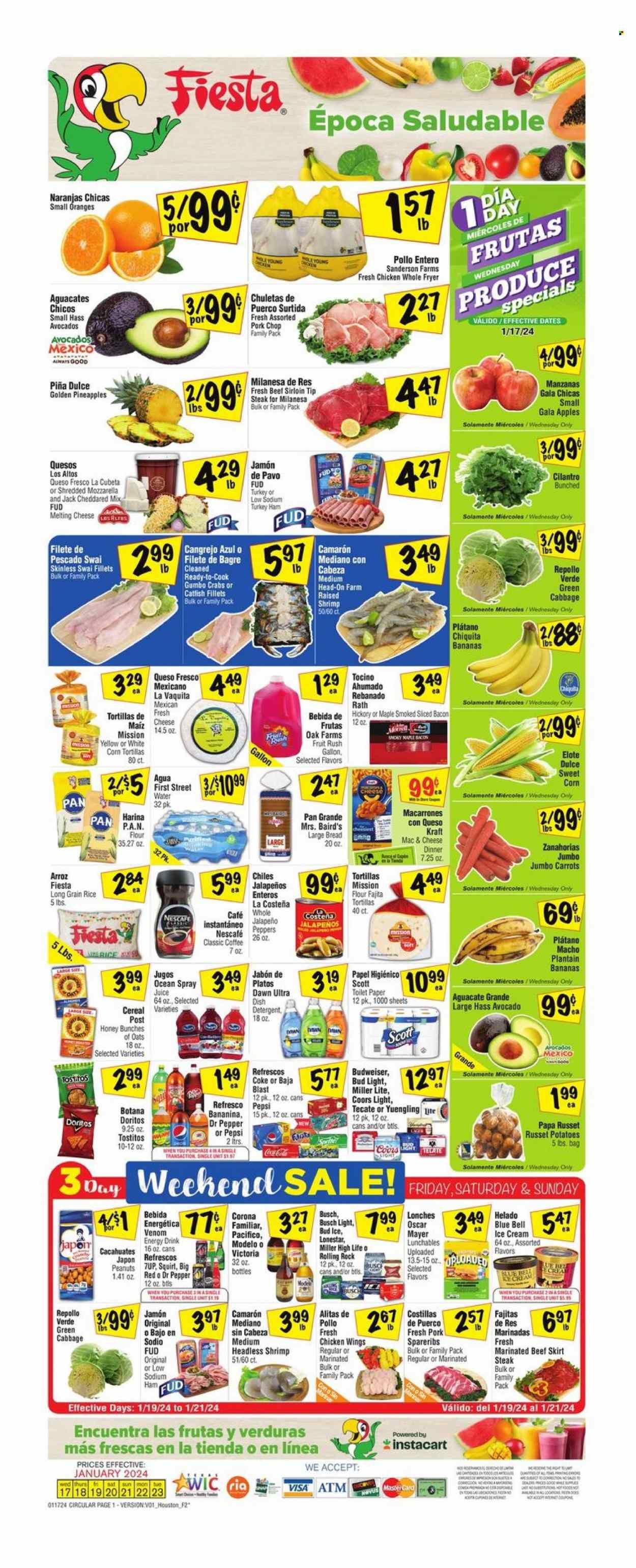 Fiesta Mart (TX) Weekly Ad Flyer Specials January 17 to January 23, 2024