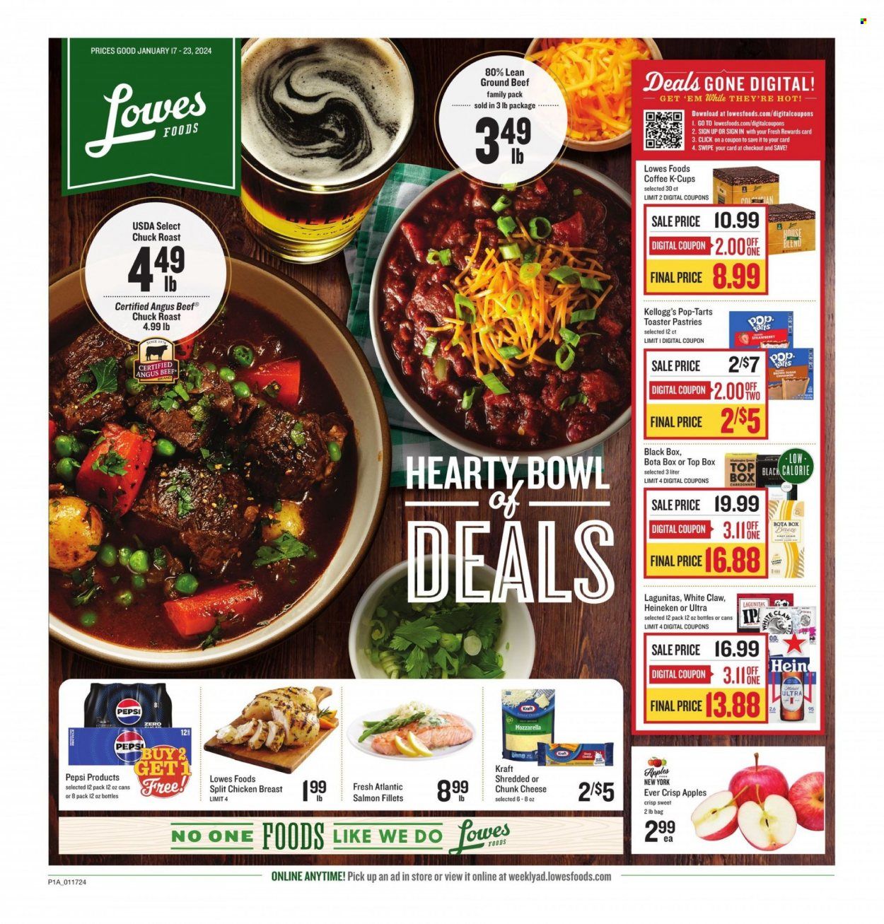 Lowes Foods (NC, SC) Weekly Ad Flyer Specials January 17 to January 23, 2024