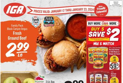 IGA (IL) Weekly Ad Flyer Specials January 17 to January 23, 2024
