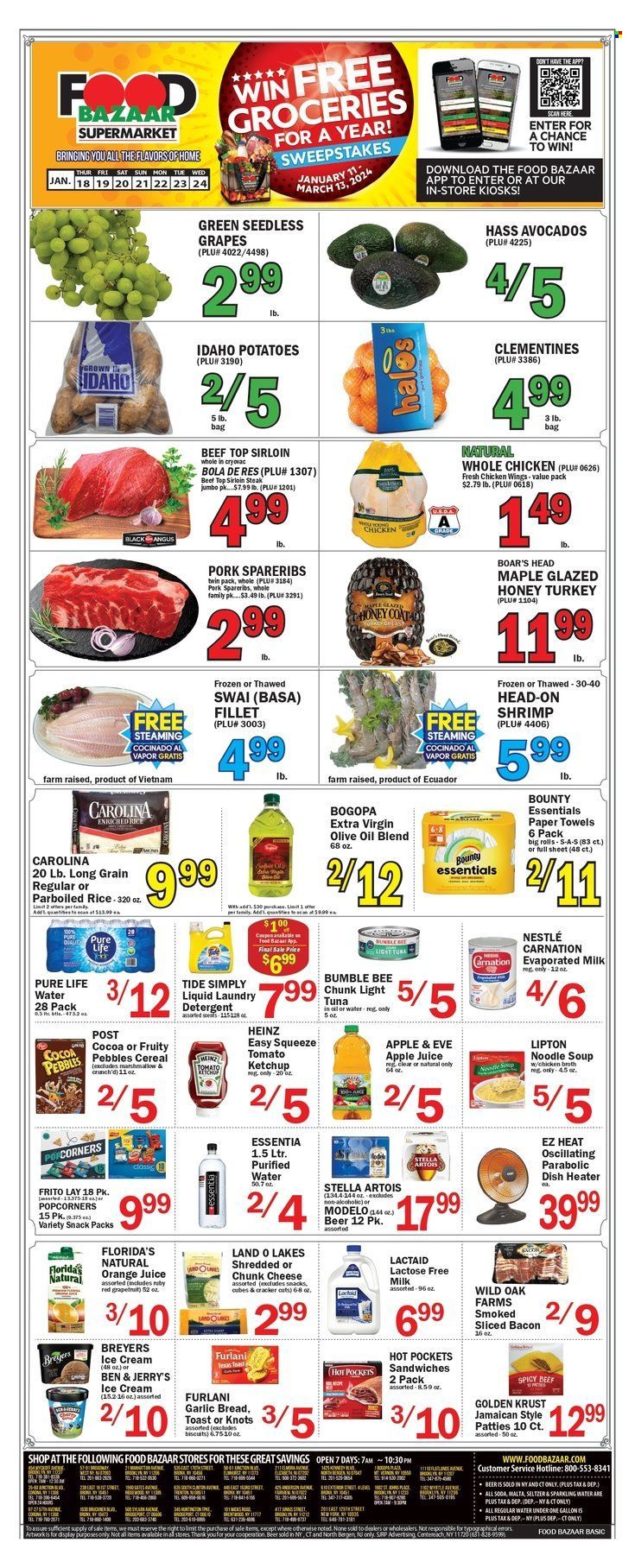 Food Bazaar (CT, NJ, NY) Weekly Ad Flyer Specials January 18 to January 24, 2024