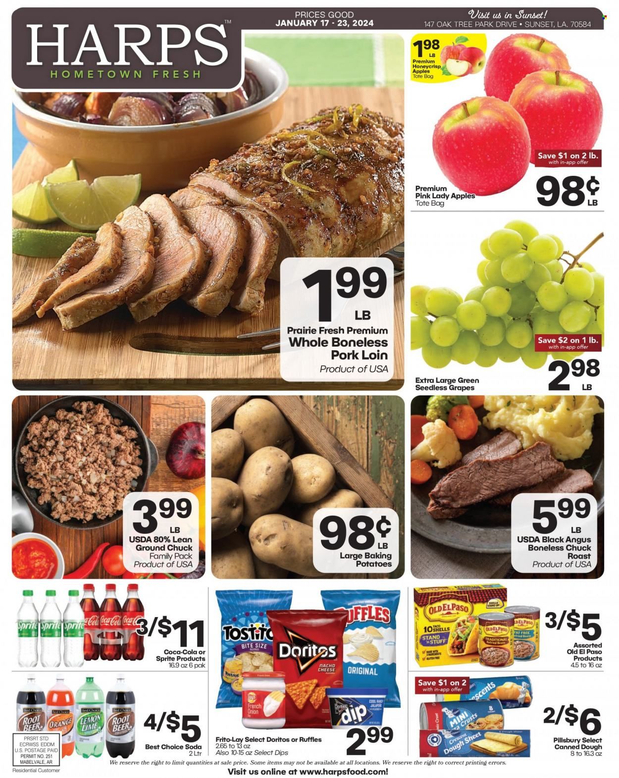 Harps Hometown Fresh (AR, KS, MO, OK) Weekly Ad Flyer Specials January 17 to January 23, 2024