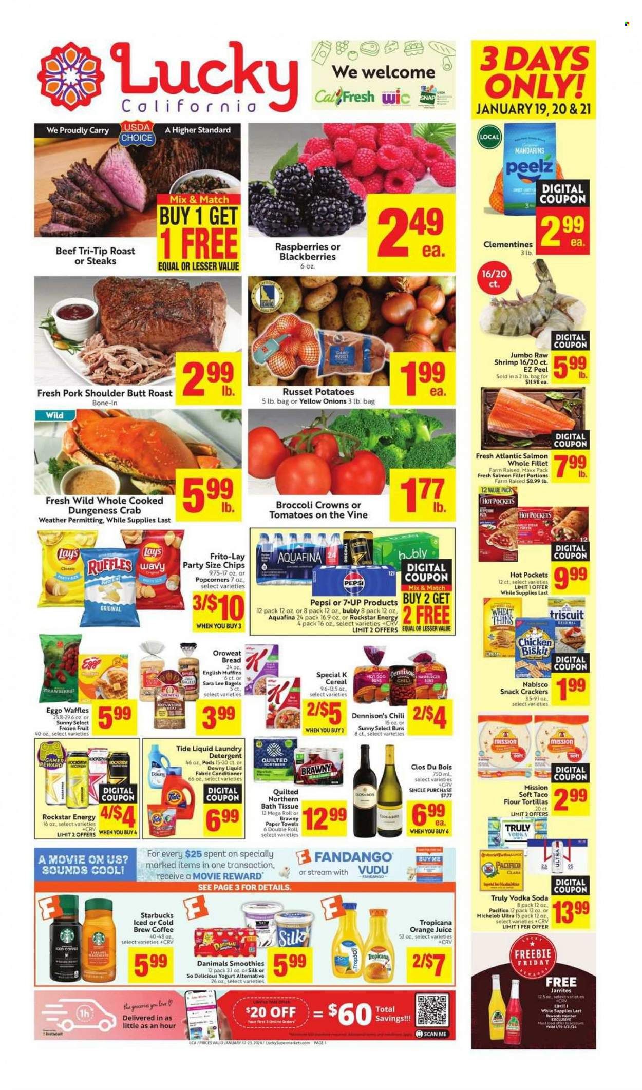 Lucky California Weekly Ad Flyer Specials January 17 to January 23, 2024