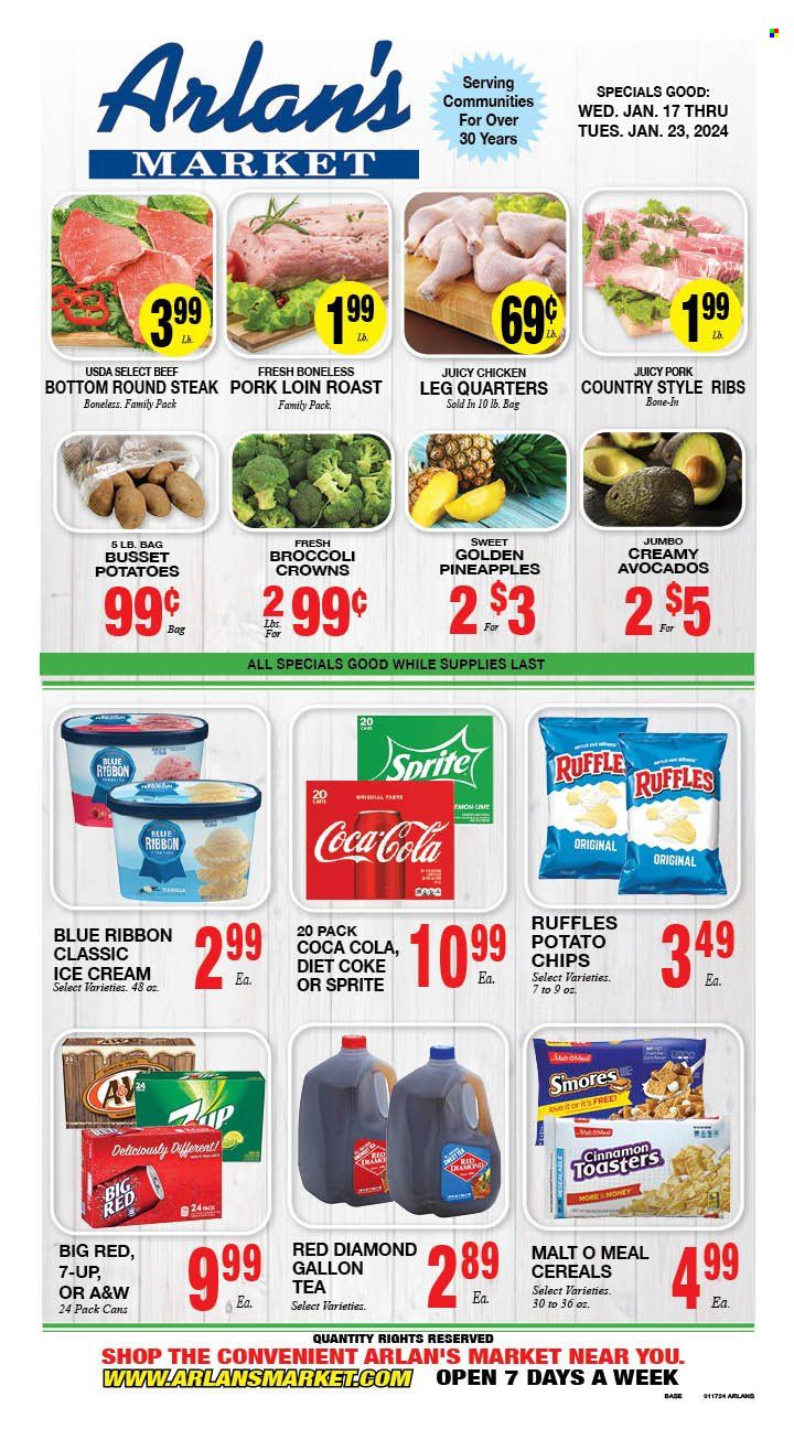 Arlan's Market (TX) Weekly Ad Flyer Specials January 17 to January 23, 2024