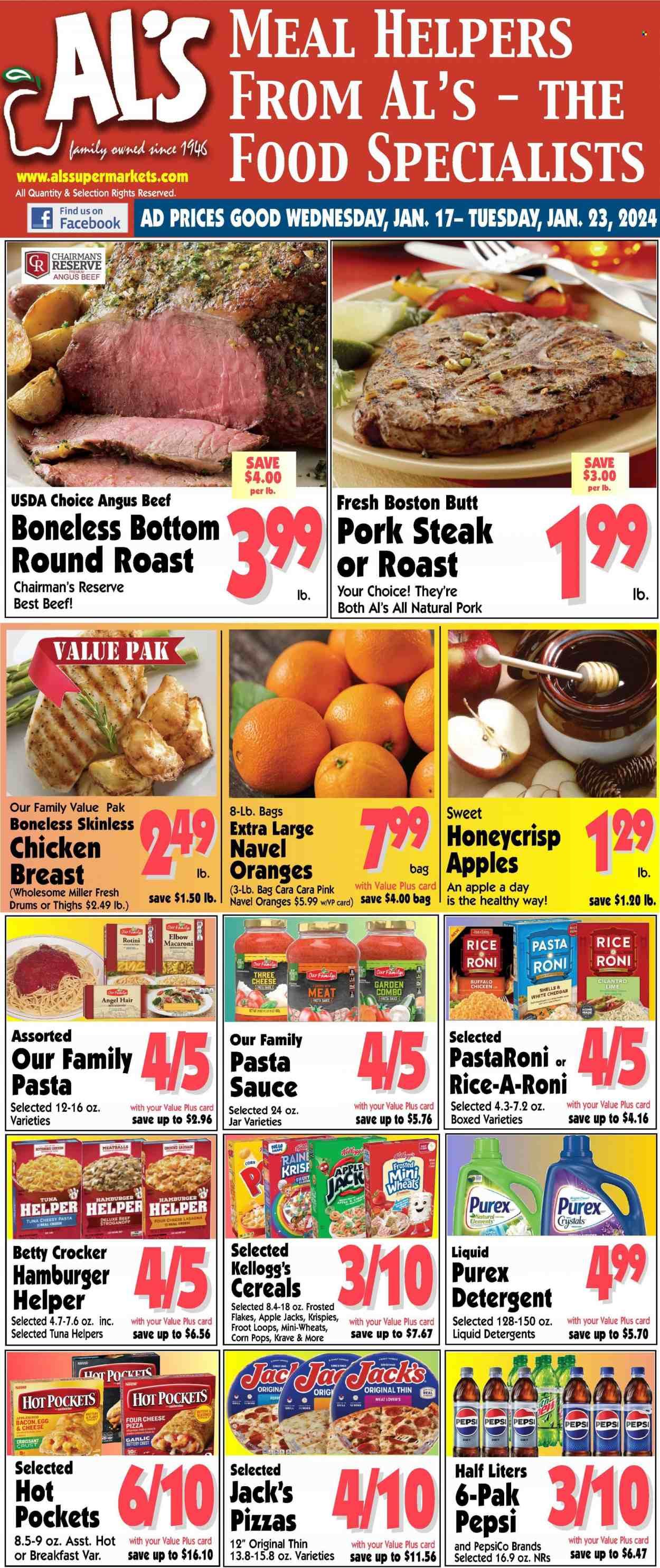 Al's Supermarket (IN) Weekly Ad Flyer Specials January 17 to January 23, 2024