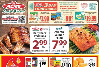 ACME Fresh Market (OH) Weekly Ad Flyer Specials January 18 to January 25, 2024