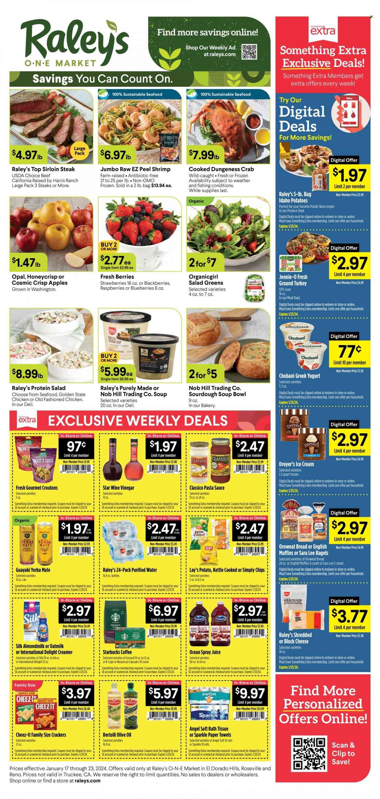 Raley's (CA, NV) Weekly Ad Flyer Specials January 17 to January 23, 2024