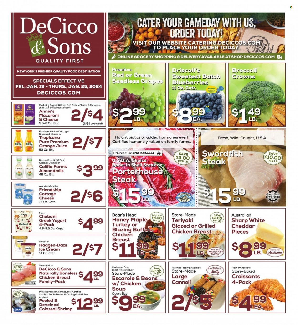 DeCicco & Sons (NY) Weekly Ad Flyer Specials January 19 to January 25, 2024