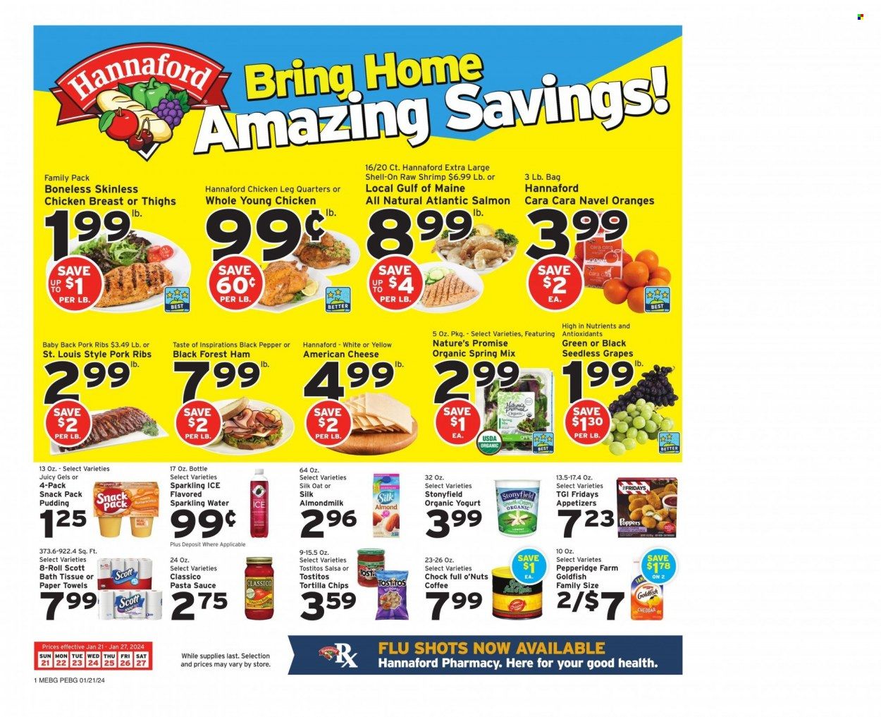 Hannaford (ME) Weekly Ad Flyer Specials January 21 to January 27, 2024