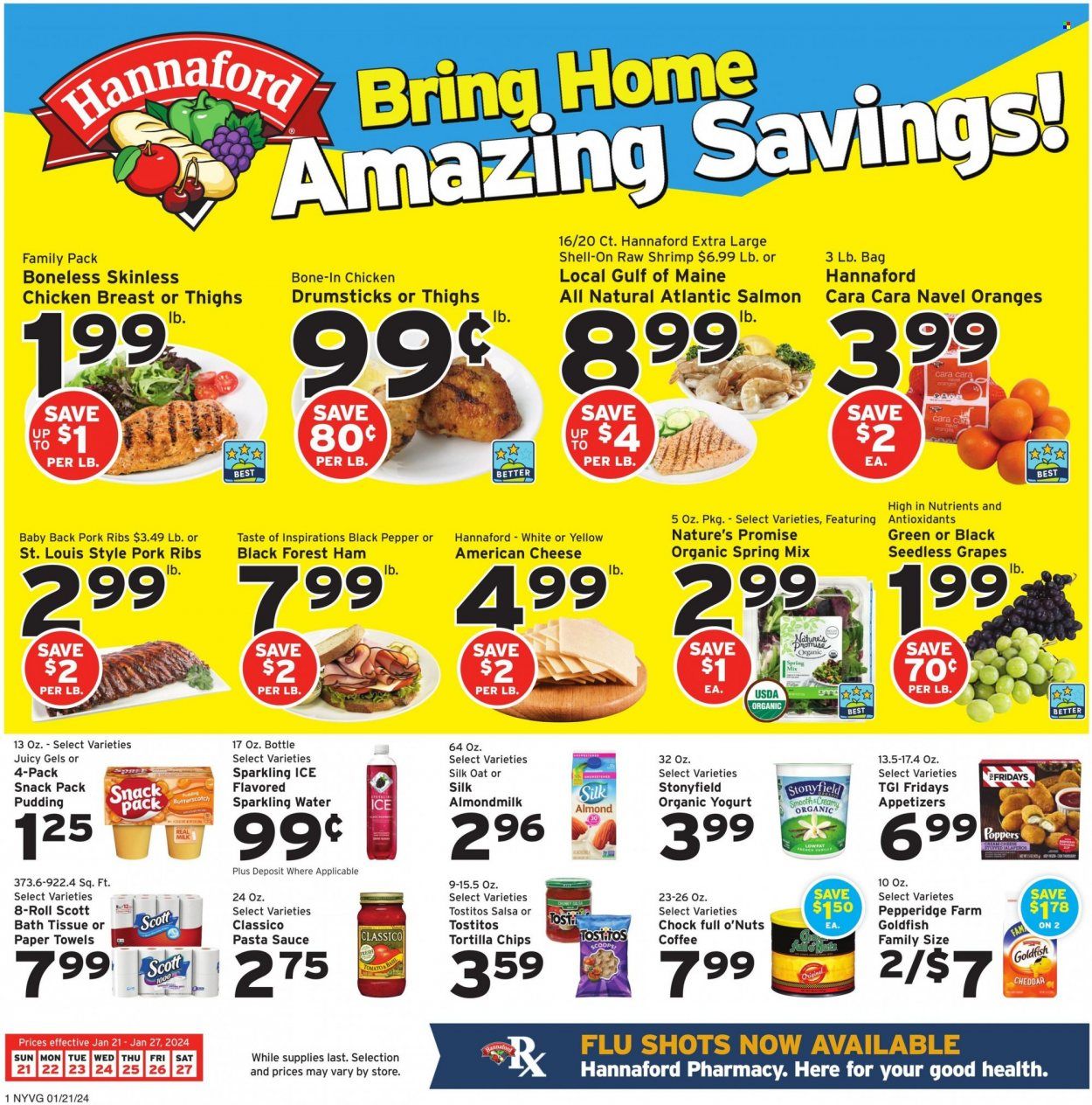 Hannaford (NY) Weekly Ad Flyer Specials January 21 to January 27, 2024