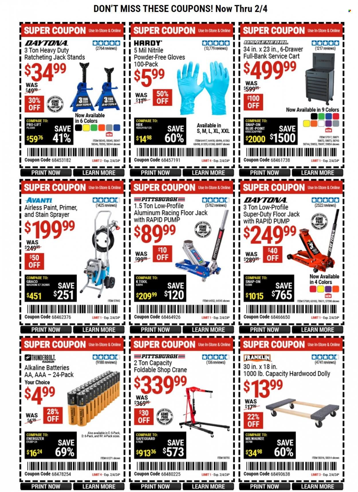 Harbor Freight Weekly Ad Flyer Specials January 22 to February 4, 2024