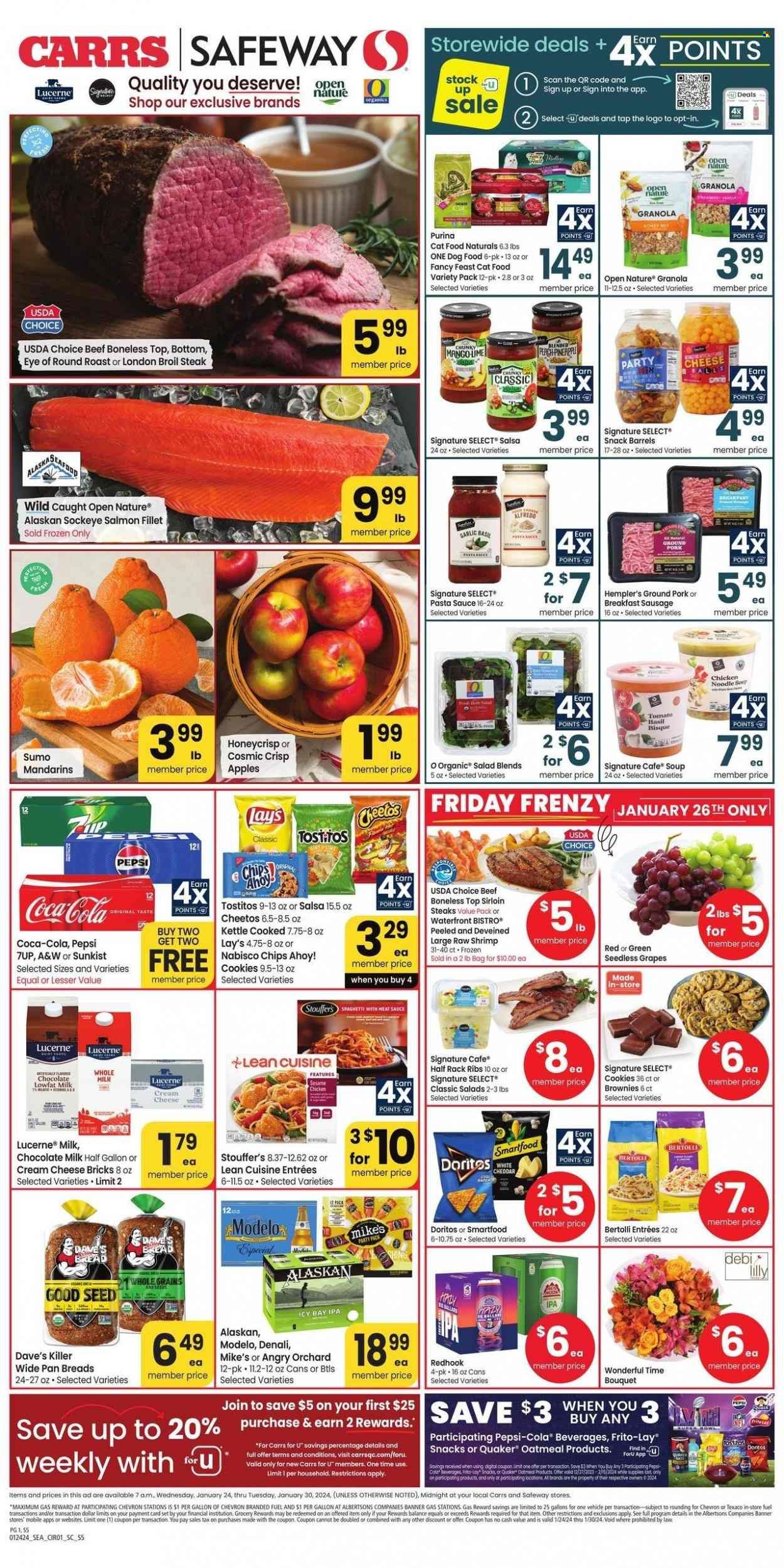 Safeway (AK) Weekly Ad Flyer Specials January 24 to January 30, 2024