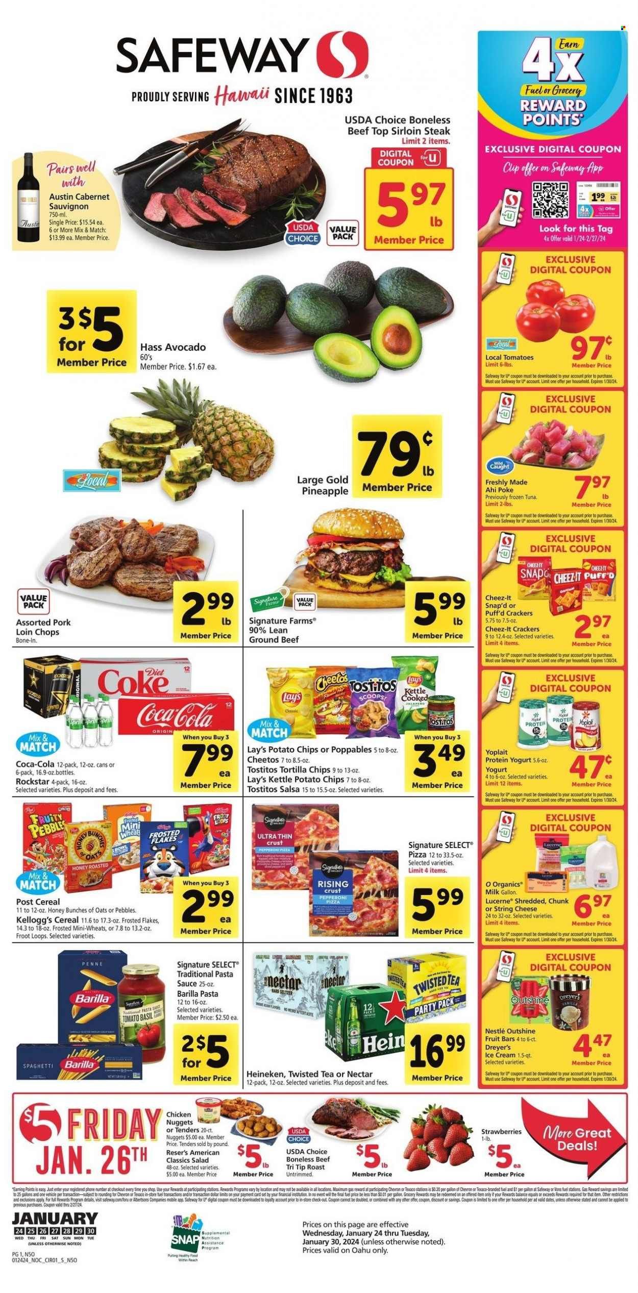 Safeway (HI) Weekly Ad Flyer Specials January 24 to January 30, 2024