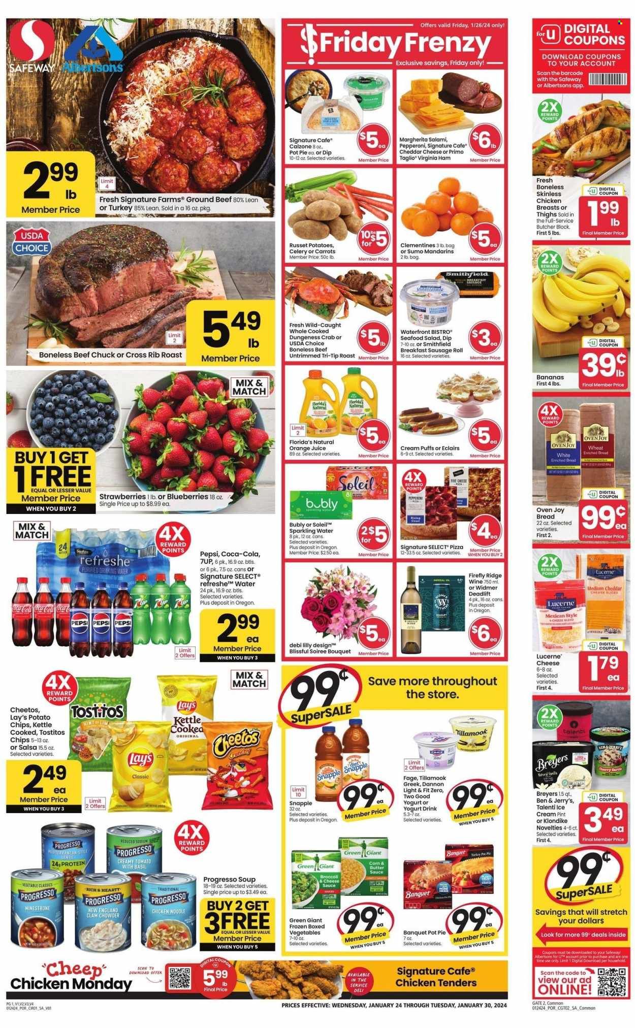 Safeway (OR, WA) Weekly Ad Flyer Specials January 24 to January 30, 2024