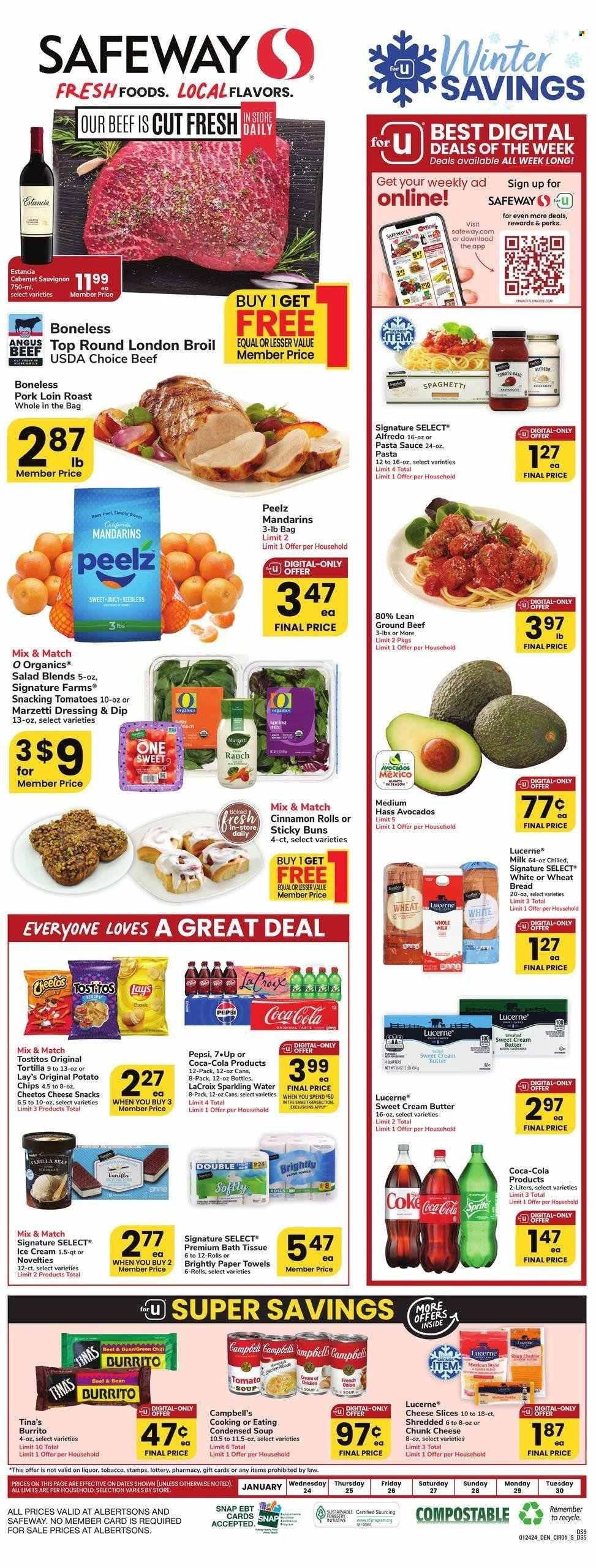 Safeway (SD) Weekly Ad Flyer Specials January 24 to January 30, 2024