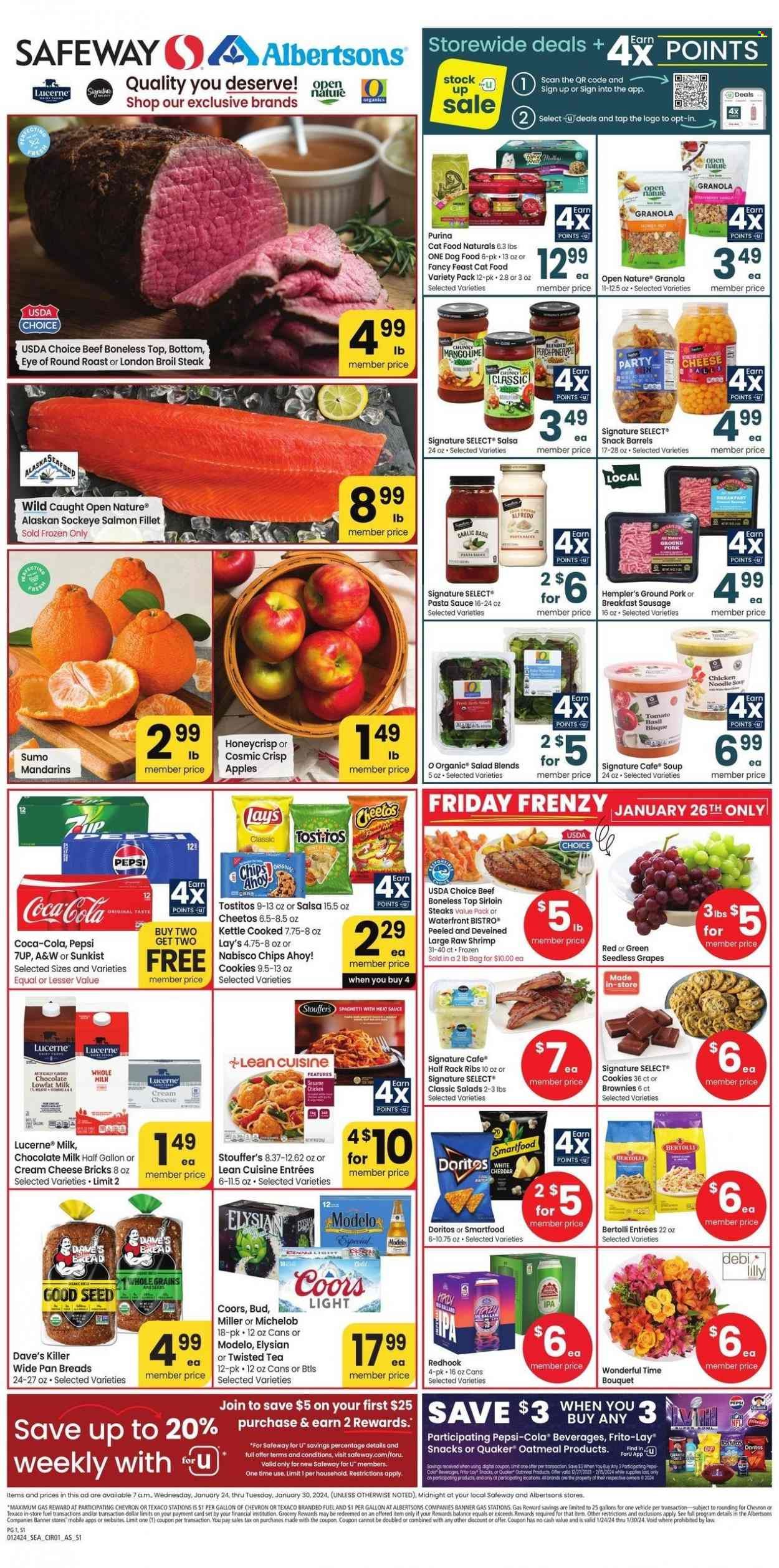Safeway (WA) Weekly Ad Flyer Specials January 24 to January 30, 2024