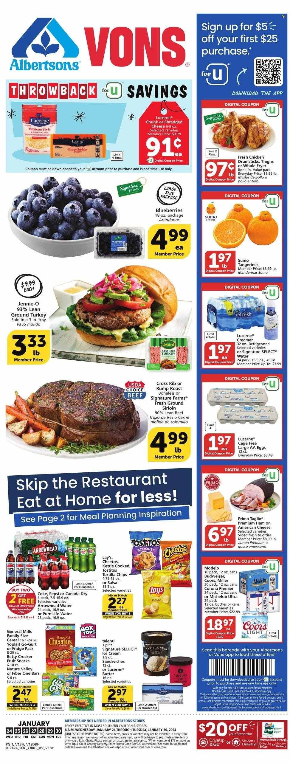 Vons (CA) Weekly Ad Flyer Specials January 24 to January 30, 2024