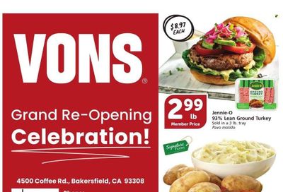 Vons (CA) Weekly Ad Flyer Specials January 24 to January 30, 2024