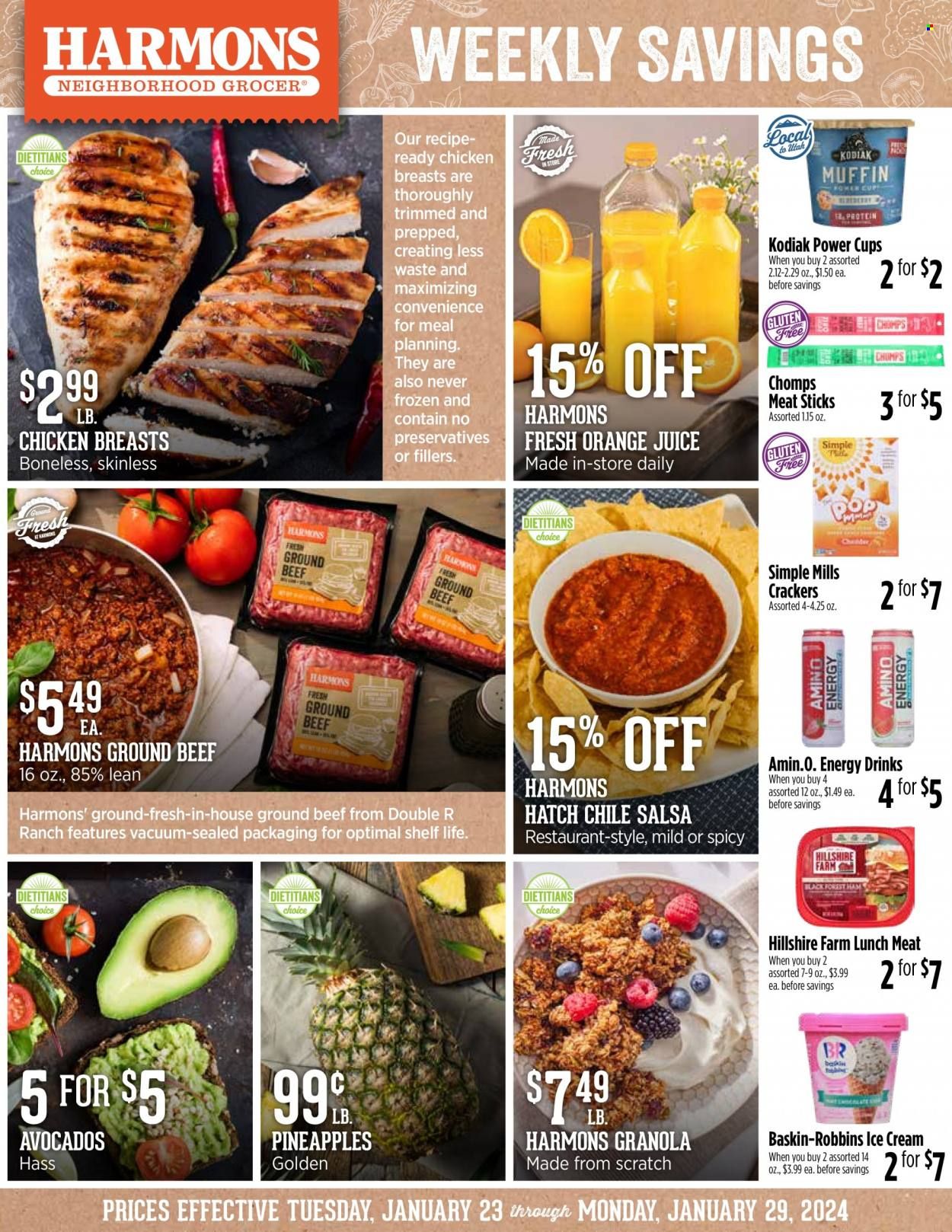 Harmons (UT) Weekly Ad Flyer Specials January 23 to January 29, 2024