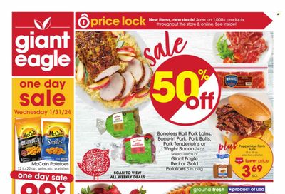 Giant Eagle (OH) Weekly Ad Flyer Specials January 25 to January 31, 2024