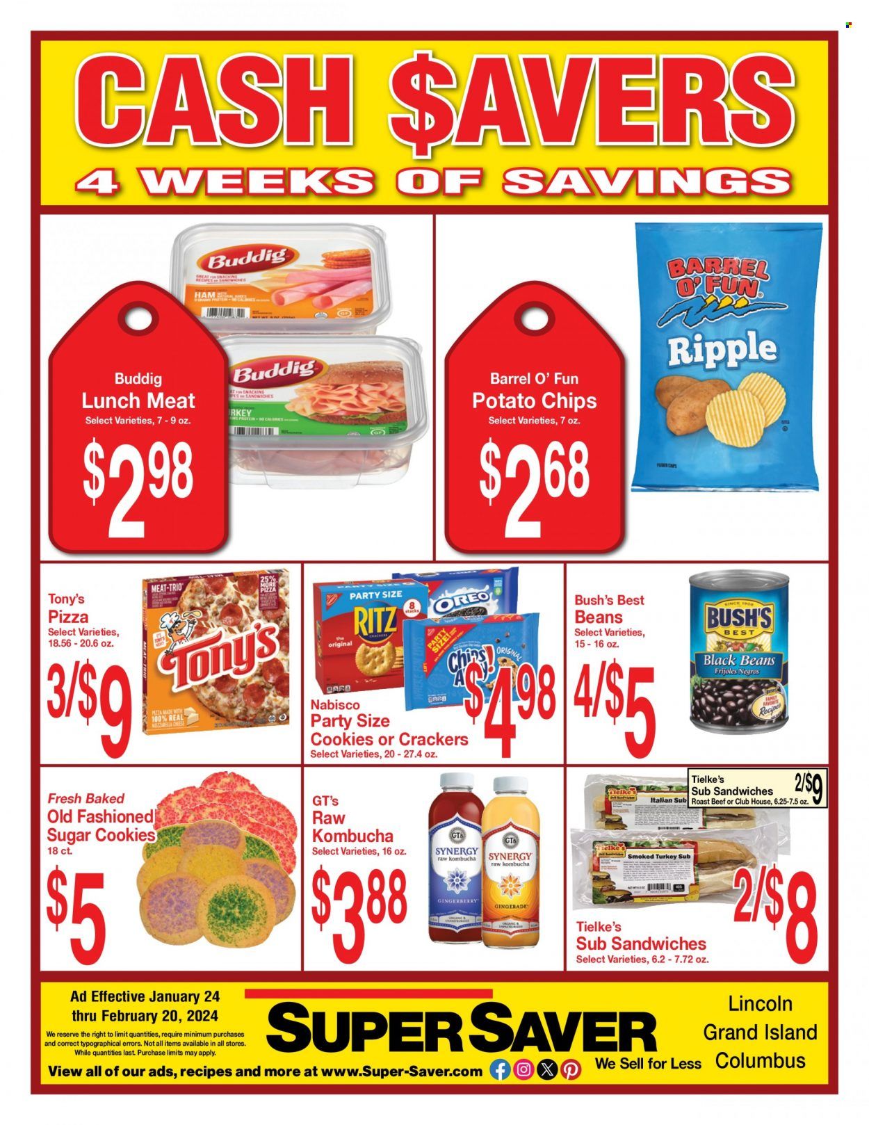 Super Saver Weekly Ad Flyer Specials January 24 to February 20, 2024
