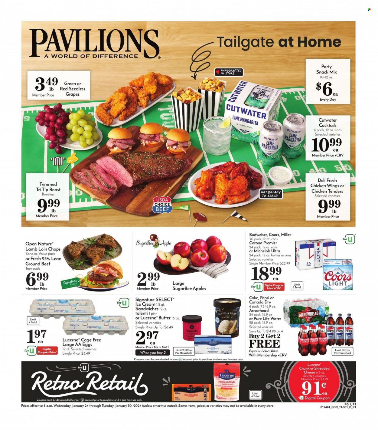 Pavilions (CA) Weekly Ad Flyer Specials January 24 to January 30, 2024