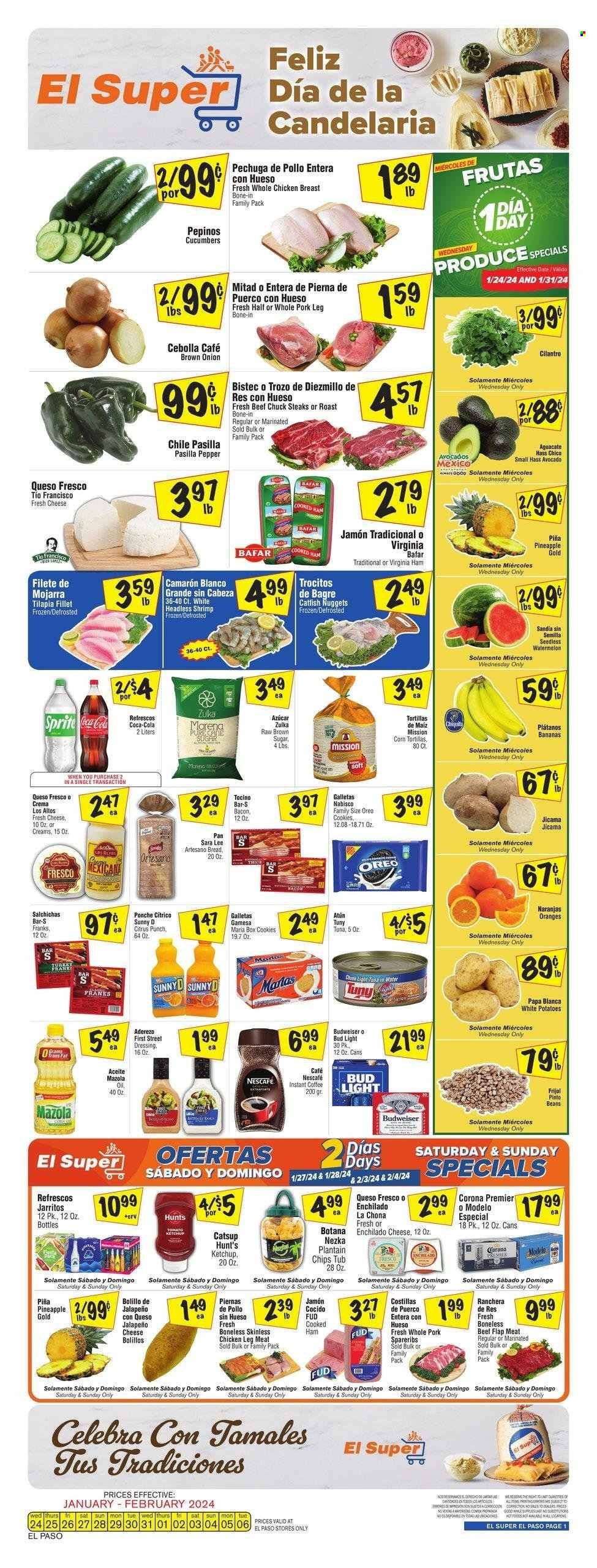 El Super (TX) Weekly Ad Flyer Specials January 24 to February 6, 2024