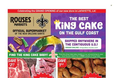 Rouses Markets (LA) Weekly Ad Flyer Specials January 24 to January 31, 2024