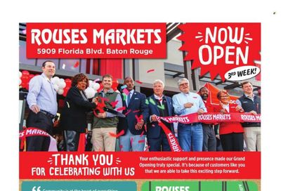 Rouses Markets (LA) Weekly Ad Flyer Specials January 24 to January 31, 2024
