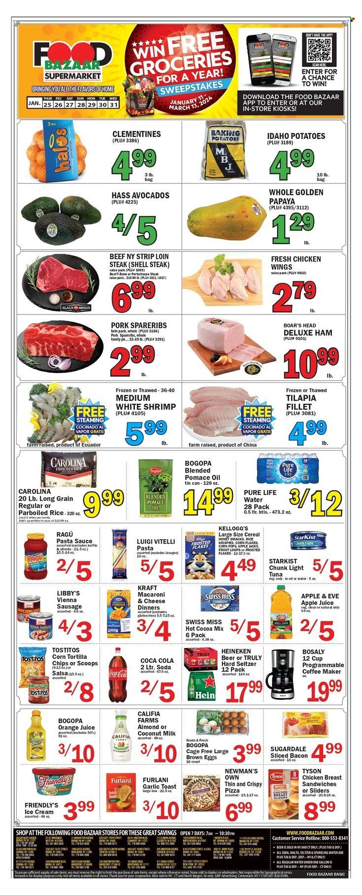 Food Bazaar (CT, NJ, NY) Weekly Ad Flyer Specials January 25 to January 31, 2024