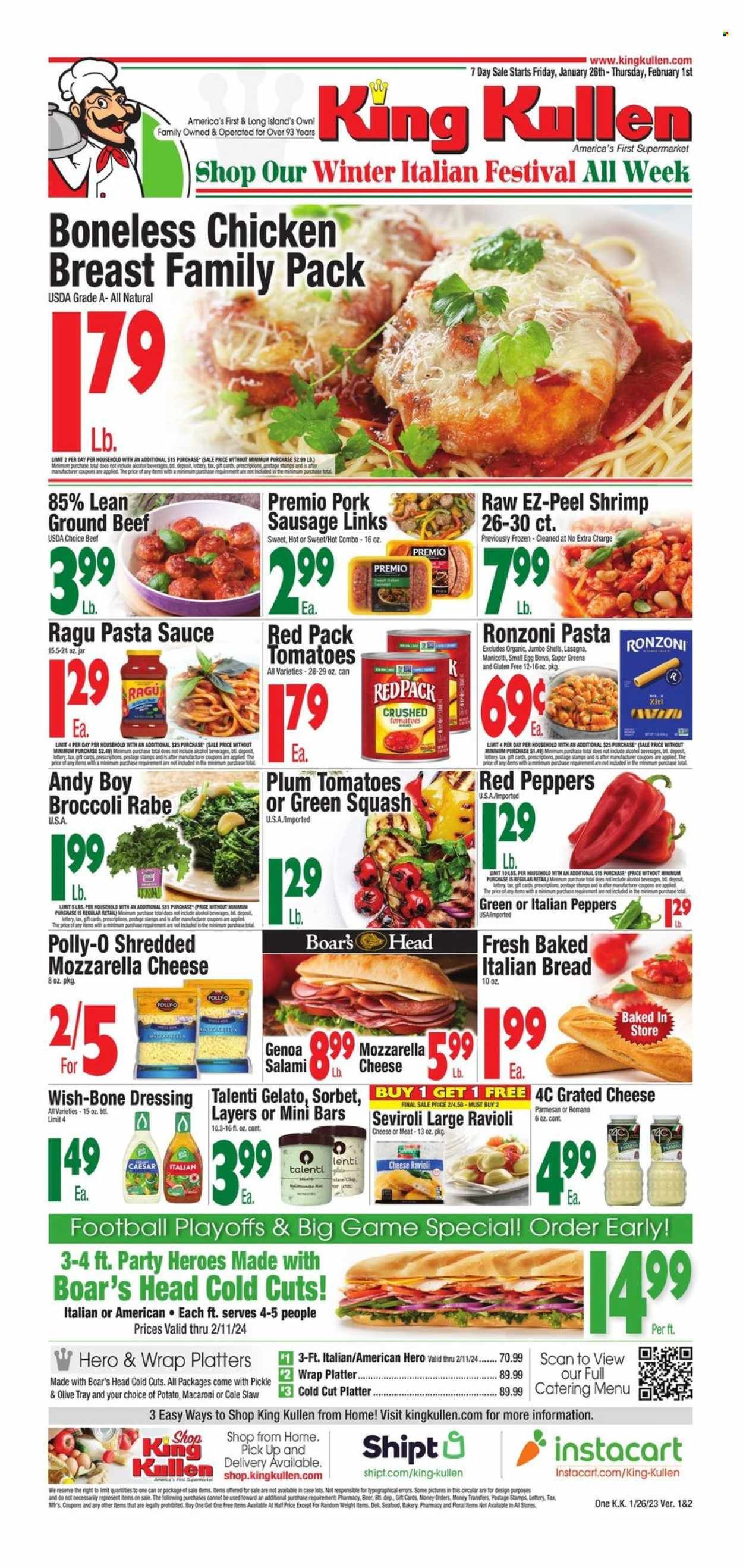 King Kullen (NY) Weekly Ad Flyer Specials January 26 to February 1, 2024