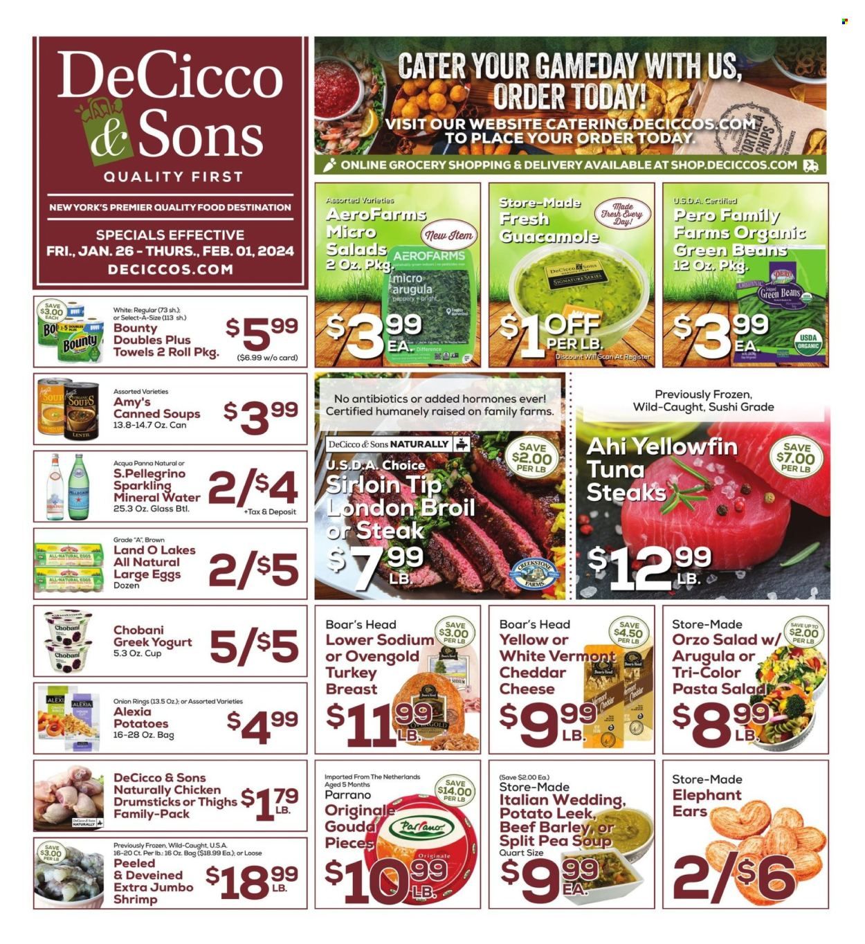 DeCicco & Sons (NY) Weekly Ad Flyer Specials January 26 to February 1, 2024