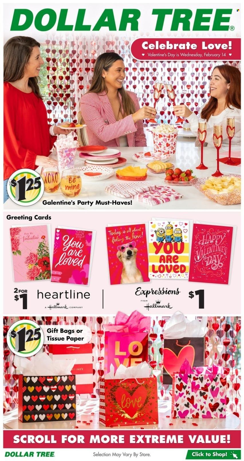 Dollar Tree Weekly Ad Flyer Specials January 28 to February 14, 2024