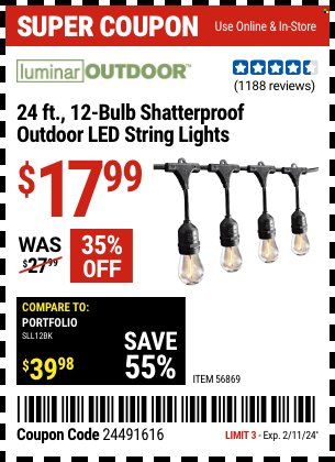 Harbor Freight Weekly Ad Flyer Specials January 31 to February 11, 2024