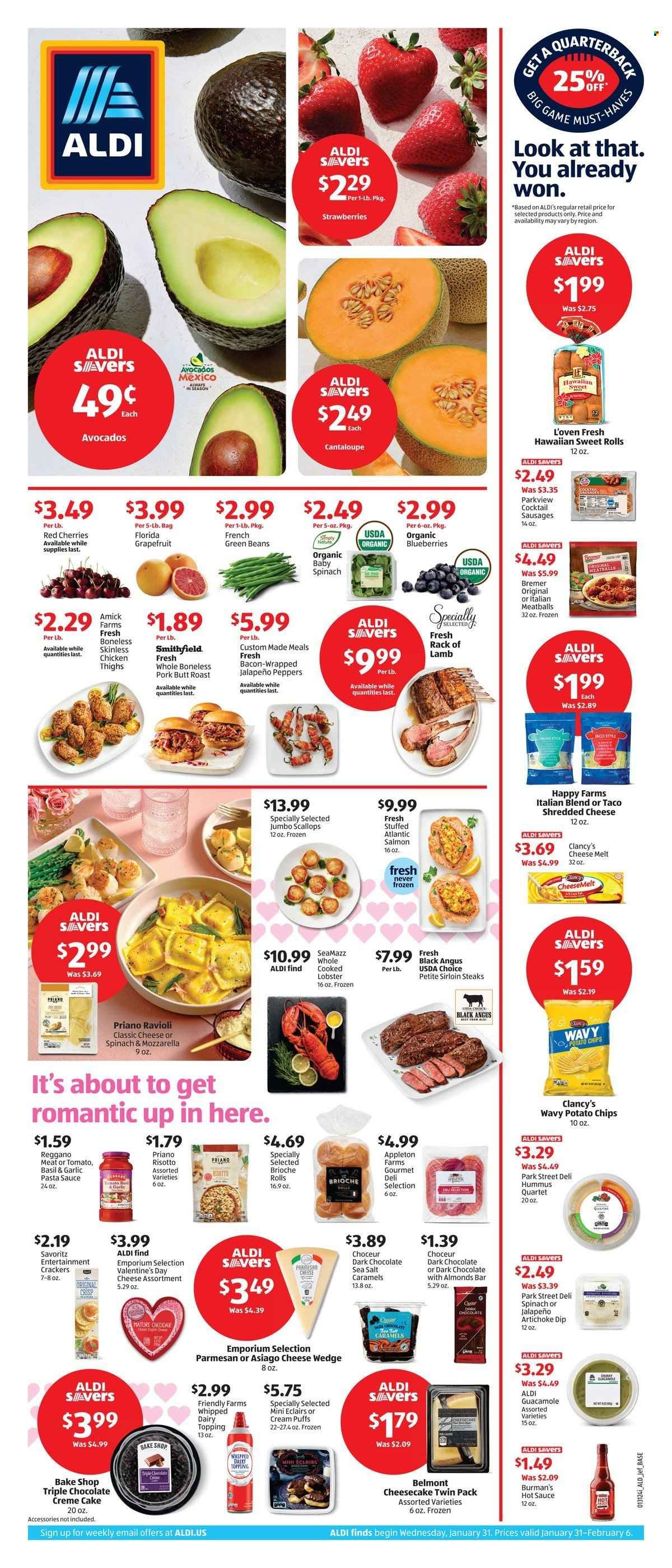 ALDI (GA, NC, SC) Weekly Ad Flyer Specials January 31 to February 6, 2024